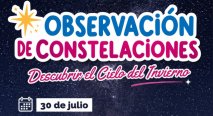 General Lavalle invita a descubrir el cielo del invierno con una noche de observación astronómica