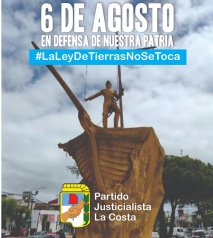 Convocatoria: El 6 de agosto nos encontramos todos/das en el Monumento a San Martín Mar de Ajó
