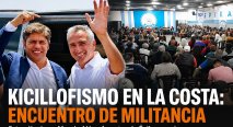 Axel Kicillof convoca a la militancia en Mar de Ajó: encuentro con referentes de EKIPA