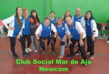  En el Polideportivo de Las Quintas, se jugaron los partidos de Newcom de los Adultos Mayores