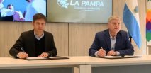 LA PAMPA Kicillof y Ziliotto firmaron convenios para la prevención y mitigación de los efectos del fenómeno El Niño