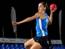 El equipo femenino de Beach Handball de La Costa subió al podio en el Mundial de Clubes de Brasil